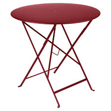 Fermob Bistro 30 Inch Round Dining Table Bistro Table Fermob Outdoor Patio Furniture Sets