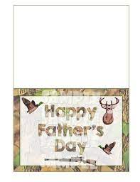 A handmade card and a small gift will make his day. Printable Father S Day Card Hunting Themed Father S Day Card Camo Father S Day Card Diy Father S Day Card Inst Dad Day Card Note Card Ideas Fathers Day