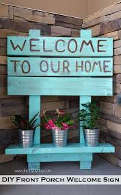 You'll want to sand any rough or splintery places first. 27 Easy Diy Welcome Sign Ideas In 2021