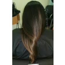 Dark Brown To Light Brown Color Melt Long Hair Instagram Samcheevs Color Melting Hair Long Hair Styles Hair Color 2017