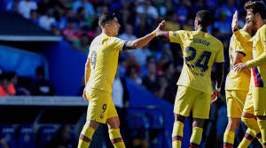 The reigning copa del rey champs actually find. Barcelona Outdo Getafe At The Coliseum Alfonso Perez As Com