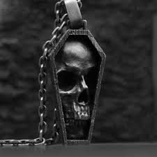 Skull Coffin Pendant