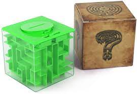 Aieve puzzle box, puzzle box for adults, difficult magic box wooden puzzle box with secret compartment brain teaser box game money gift card puzzle boxes with hidden compartments for adults and kids: Buy Thinkmax Money Maze Puzzle Box Puzzle Money Holder Gift Box For Kids And Adults Unique Way To Give Birthday Or Christmas Gag Gifts 3 Pack Online In Indonesia B07dc2tgb2
