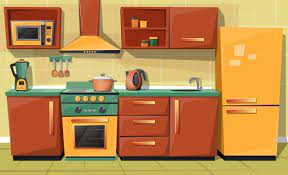 Update of february 2020 collection. Cartoon Kitchen Background Images Free Vectors Stock Photos Psd