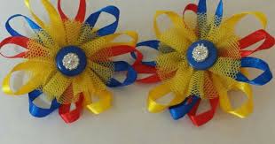 Lazos Y Mas Lorena Reales How To Make Bows Christmas Ornaments Hair Bows