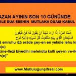 Tum Mesru Dilekler Icin Kun Feyekun Duasi