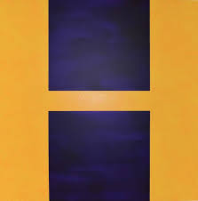 Discover what your living room could be with the help of our color collections! Contrast Series 10 Blue Violet On Yellow Orange Painting By John Wells Saatchi Art