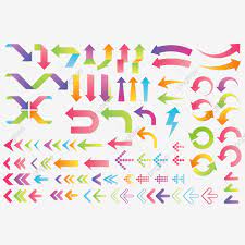 arrow direction cartoon hand drawn arrows mark left arrow right arrow gradient arrow png and vector with transparent background for free download ศ ลปะลายม อ กราฟ ก ล กศร