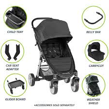 Baby Jogger City Mini 2 Jet 4 Wheel Pushchair From Birth