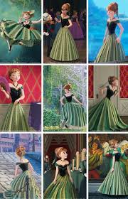 Anna S Coronation Dress Reference Photos Frozen Let It Go Elsa Anna Tumblr Kristoff Olaf Disney Let The St Disney Dresses Anna Costume Disney Cosplay