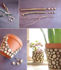 25 Great Diy Home Crafts Tutorials Beautyharmonylife Diy Flower Pots Unique Flower Pots Diy Vase