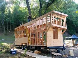 6 Page Document Which Includes Trailer Specs Floor And Subfloor Front Wall Frame Front Door Side Rea Tiny House Trailer Diy Tiny House Building A Tiny House