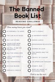 Banned Classics Book Challenge Books To Read Classic Books