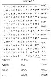 Find and circle all of the listed words or phrases that are hidden in the grid. Puzzle Meg Travels