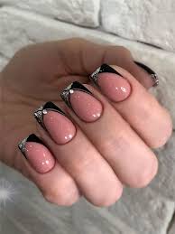The extras are nail gems, shiny black nail polish designs and that's it! 40 Edgy And Elegant Black Nails Designs Ideas Flymeso Blog