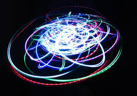 Throbbing Disco 4 Led Rave Orbital Spinning Light Toy Etsy