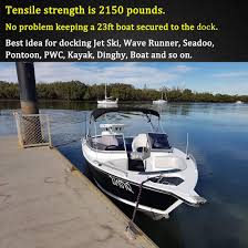 Great lakes skipper has a wide selection of wakeboard towers and pylons for sale at wholesale boat part number 1071735 is a new pontoon boat ski tow mount without ski eye. Buy Botepon Marine Bungee Dock Lines Boat Dock Rope Jet Ski Accessories With Stainless Clip For For Jet Ski Seadoo Yamaha Waverunner Kayak Pontoon Boat Dinghy 4 Feet Online In Vietnam B07wg7gpr7