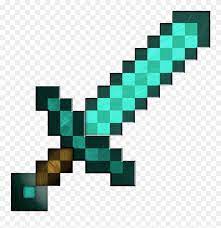 I made this as a separate pack so people have more options to choose. Minecraft Diamond Sword Transparent Background Minecraft Diamond Sword Drawing Clipart 5373569 Pinclipart