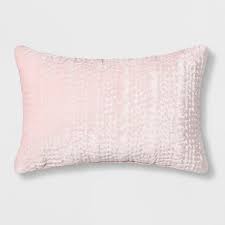Quilted Velvet Lumbar Throw Pillow Light Pink Opalhouse Light Pink Throw Pillows Pink Throw Pillows Light Pink Pillows