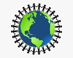 Diverse people holding hands around vintage clipart of diverse people holding hands around 106kb 416x412: People Holding Hands Around The World Clipart Hd Png Download Kindpng