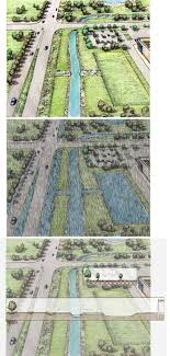 Arcadis Stormwater Management Project For Southern Cook County Charrette Drawing By Bruce Bondy Bondy Studio