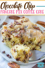 To make pancakes or waffles: Chocolate Chip Pancake Mix Coffee Cake The Country Cook