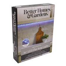 Better Homes Gardens 120 Volt 36 Watt 16 Foot Color Changing Flat Led Strip Light For Indoor Or Outdoor Applications Walmart Com Walmart Com