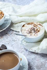 Heat the almond milk in a saucepan or in the microwave (90 seconds on high). Vegan Hot Chocolate Recipe Refined Sugar Free Wfpb Ve Eat Cook Bake