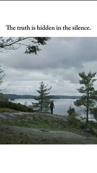 Title: The Truth Is Hidden In The Silence 🤫🌲, Director: Ksenia Kireeva,  Genre: Drama / Thriller / Mystery, Runtime: 51 seconds, Language: English,  Release date: 2024, Cast: Ksenia Kireeva, Chloe Van ...