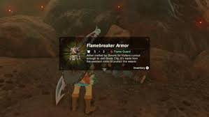 Check spelling or type a new query. Zelda Breath Of The Wild Death Mountain And Goron City How To Get Fire Resistance With Fireproof Lizards And Free Flamebreaker Armor From Southern Mine Eurogamer Net