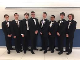 Representing Red Lion Area at the York County Honor Band Festival. Jesse  Schwartz, Tuba; James Abramson, trumpet; Galen Brubaker, contralto  clarinet; Garrett Carl, alto sax: Braxton Lehman, euphonium; David Groome,  trombone; John