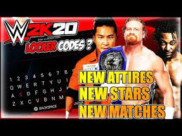 Check spelling or type a new query. Wwe2k20 Locker Room Codes 07 2021