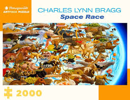 Puzzle snug 2000 piece puzzle board. Charles Lynn Bragg Space Race 2000 Piece Jigsaw Puzzle