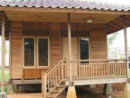 Cari harga rumah di indonesia, distributor harga. Rumah Dijual Rumah Panggung Kayu Knock Down