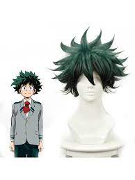 My Hero Academia Izuku Midoriya Cosplay Wig Myheroacademiacosplay Myheroacademia Cosplayboy Cosplay Cosplaywig Greenwig Deku Cosplay Wigs Wigs Cosplay