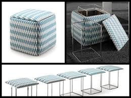 Cubista This Ingenious Little Ottoman Provides Seating For Up To Five Individuals Each Side Of The Ottom Resource Furniture Dining Table Height Square Ottoman