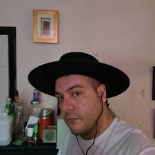 Bolero Hat the GAMBLER Black Wide Brim Hat Men Women Fur Felt Western Hats 