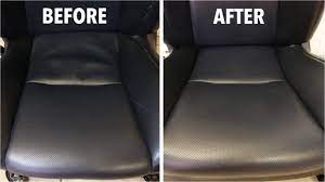 How To Clean And Get Rid Of Sagging Leather Seats Youtube