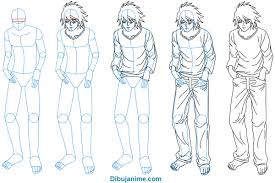 Como dibujar a L (Death Note) Tutorial Facil Paso a paso – Dibujanime!