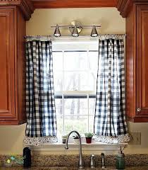 Black And White Buffalo Check Kitchen Curtains Now Is A Great Time To Check Out Thrift Stores Black White Buffalo Check Kitchen Curtains Remade Fr Frugal Decor Rustic Kitchen Wall Decor Primitive Kitchen