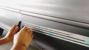 Cara menghilangkan bekas double tape di dinding. Sticker Pintu Kereta Cara Mudah Dan Cepat Tanggalkan Sticker Youtube