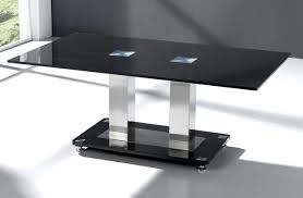 Vasagle coffee table, round cocktail table with shelf, tea table, easy assembly, metal, industrial design, rustic brown by songmics lct80bx. Allegretti Black Glass Coffee Table Hl280 18