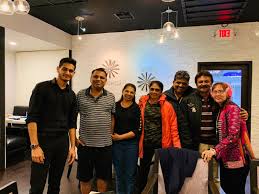 Family From India Having Great Time Server Vipul Did A Great Job India Cooking Recipes