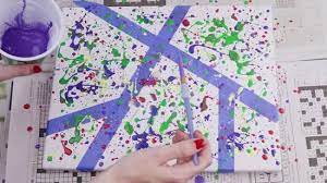 Grab some neon paint because we're going back in time to show you how to splatter paint. Splatter Painting Art Painting Inspired