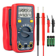 AstroAI Digital Multimeter, Voltmeter 1.5v/9v/12v Battery Voltage Tester  Auto-Ranging/Ohmmeter/DMM with Non-Contact Voltage Function, Accurately  Measures Voltage Current Amp Resistance Capacitance: Amazon.com: Tools &  Home Improvement