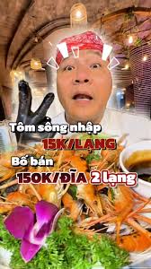 Lẩu gạch tôm sông đầu tiên lại Hà Nội