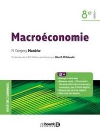 Macroeconomie 8e Edition Gregory Mankiw Macroeconomie Telechargement Science Economique