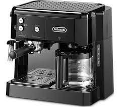 Knowing how to descale your de'longhi at home can keep it working at its very best. Buy Delonghi Combi Bco411 Bk Filter Pump Coffee Machine Black Free Delivery Currys