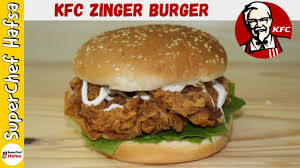 This kfc zinger burger fakeaway is perfect if you're following a calorie controlled diet, and the recipe fits well with any one of the major diet plans such as weight watchers. Superchef Hafsa Kfc Style Zinger Burger Recipe Crispy Crunchy Zinger Burger Perfect Kfc Zinger Recipe At Home Facebook