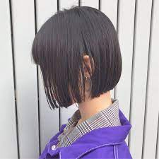 2020年トレンド 切りっぱなしボブを失敗しないための５の条件 hair 髪型 ボブ 前下がりボブ ショートボブ 切りっぱなし